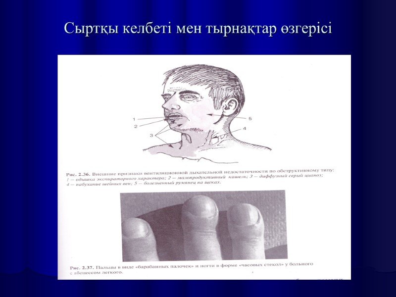 Сыртқы келбеті мен тырнақтар өзгерісі